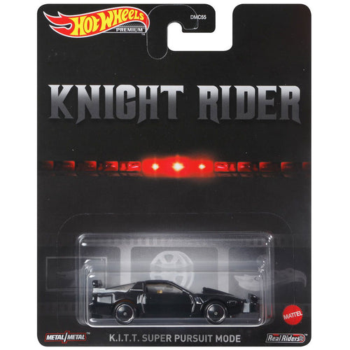 Hot Wheels Knight Rider K.I.T.T. Super Pursuit Mode Die Cast Vehicle