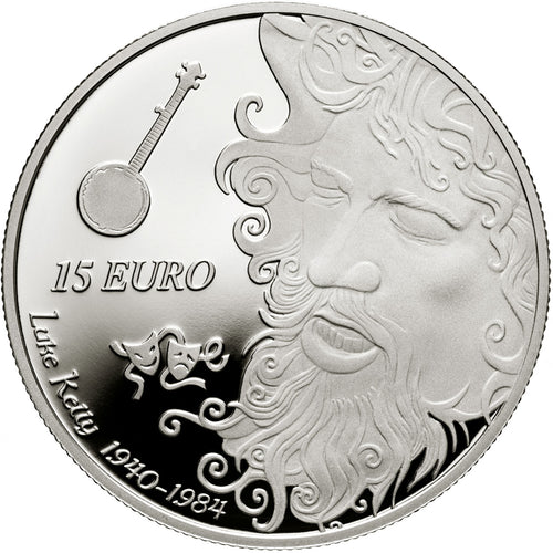 2020 Ireland 15€ Luke Kelly Silver Proof