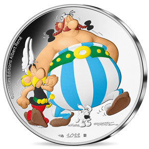 2022 France 10€ Asterix Silver Proof Trio w/Book