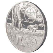 2022 Mongolia 1000Tg Stallions 2oz Silver Coin