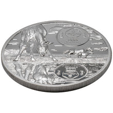 2022 Mongolia 1000Tg Stallions 2oz Silver Coin