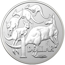 2019 $1 Mob of 'Roos Merlion Privy 1oz Silver BU
