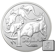 2019 $1 Mob of 'Roos Merlion Privy 1oz Silver BU