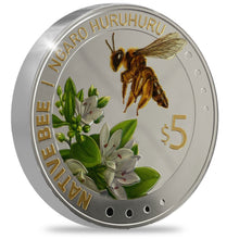 2023 NZ $5 Native Bee 2oz Silver Coin