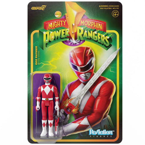 Mighty Morphin Power Rangers Red Ranger ReAction Figure