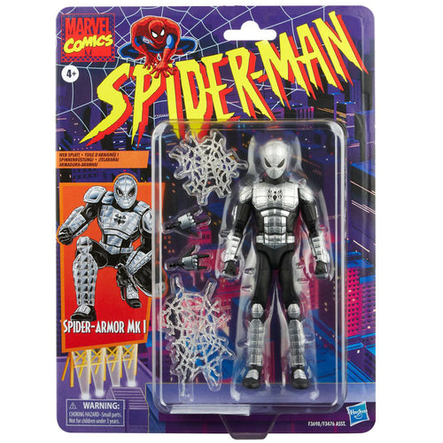 Spider-Man Retro Marvel Legends Spider Armour Mk.1 6-inch Action Figure