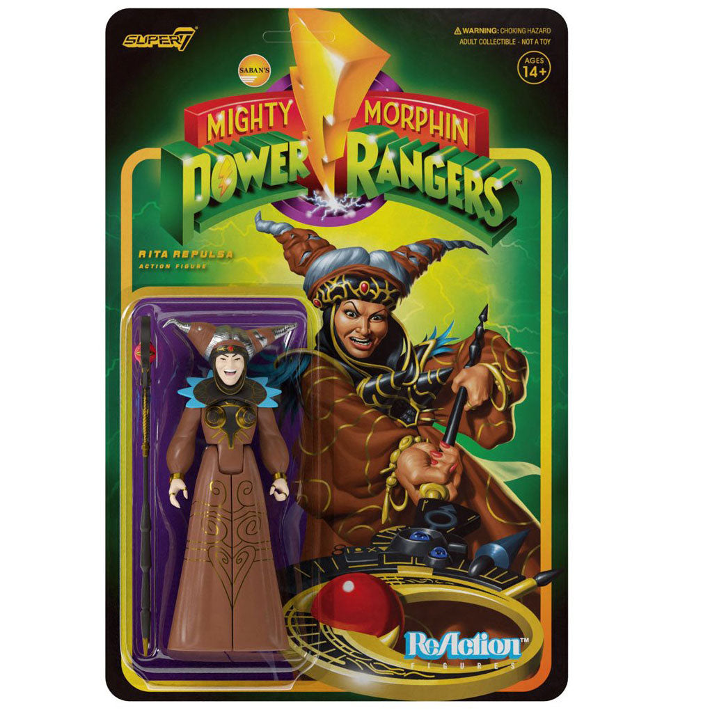 Mighty Morphin Power Rangers Rita Repulsa ReAction Figure