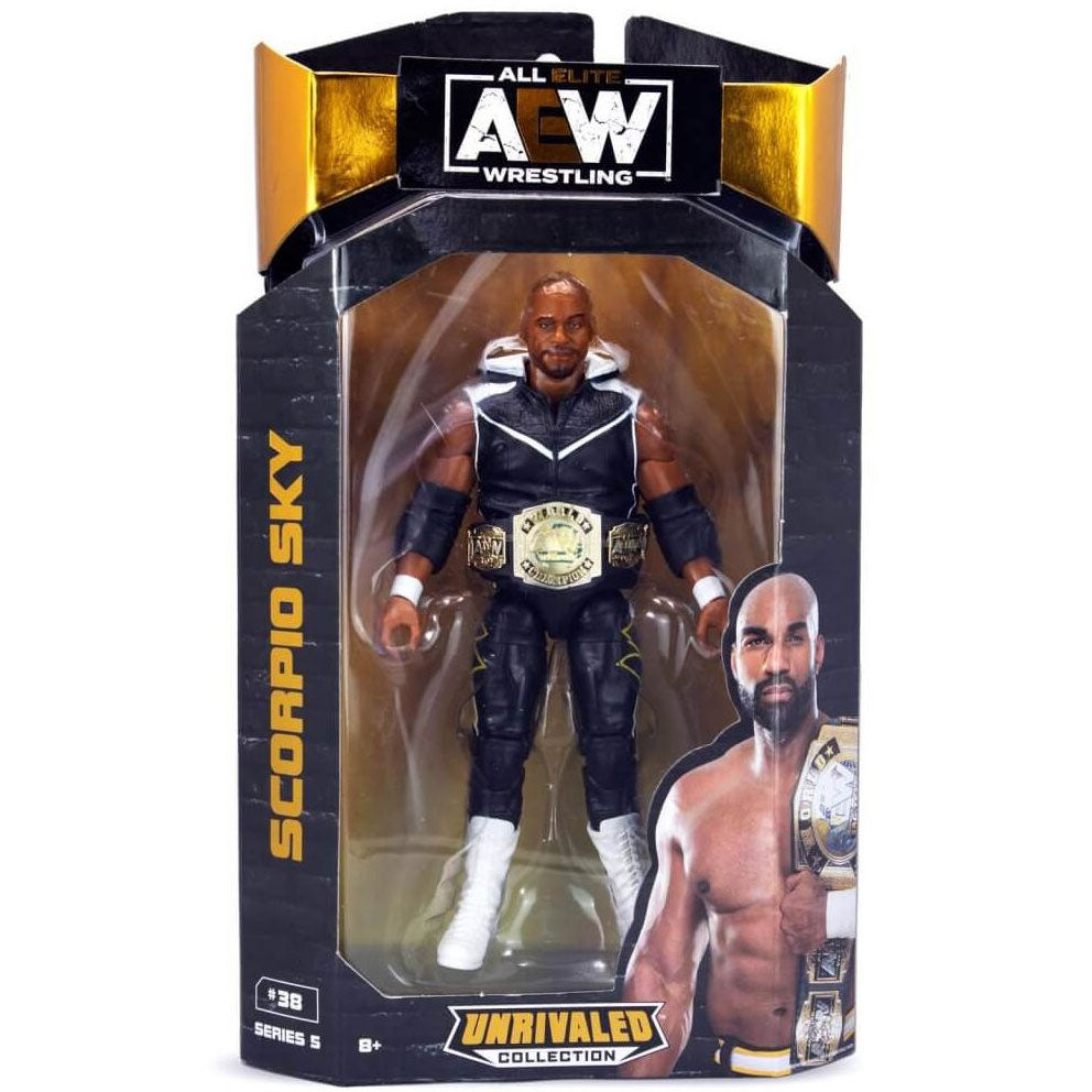 AEW Unrivalled Series 5 - Scorpio Sky #38 Action Figure