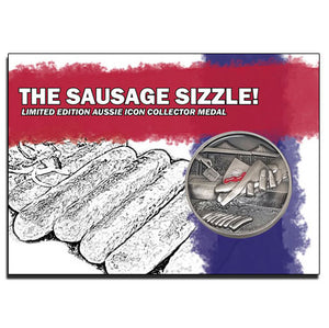 Aussie Icons - The Sausage Sizzle 51mm Collector Medal