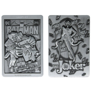 Batman, Wonderwoman, Joker Collectible Ingot Trio