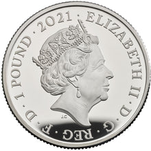 2021 UK £1 Mr Men - Mr Happy 1/2oz Silver Proof