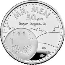 2021 UK £1 Mr Men - Mr Happy 1/2oz Silver Proof