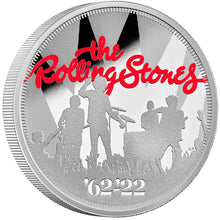 2022 UK £2 Music Legends - Rolling Stones 1oz Silver Proof