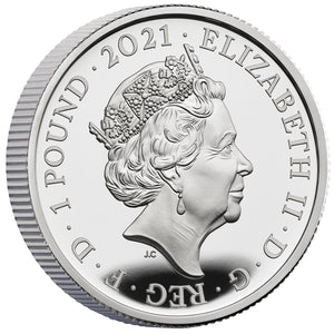 2021 UK £1 Music Legends - The Who 1/2oz Silver Proof