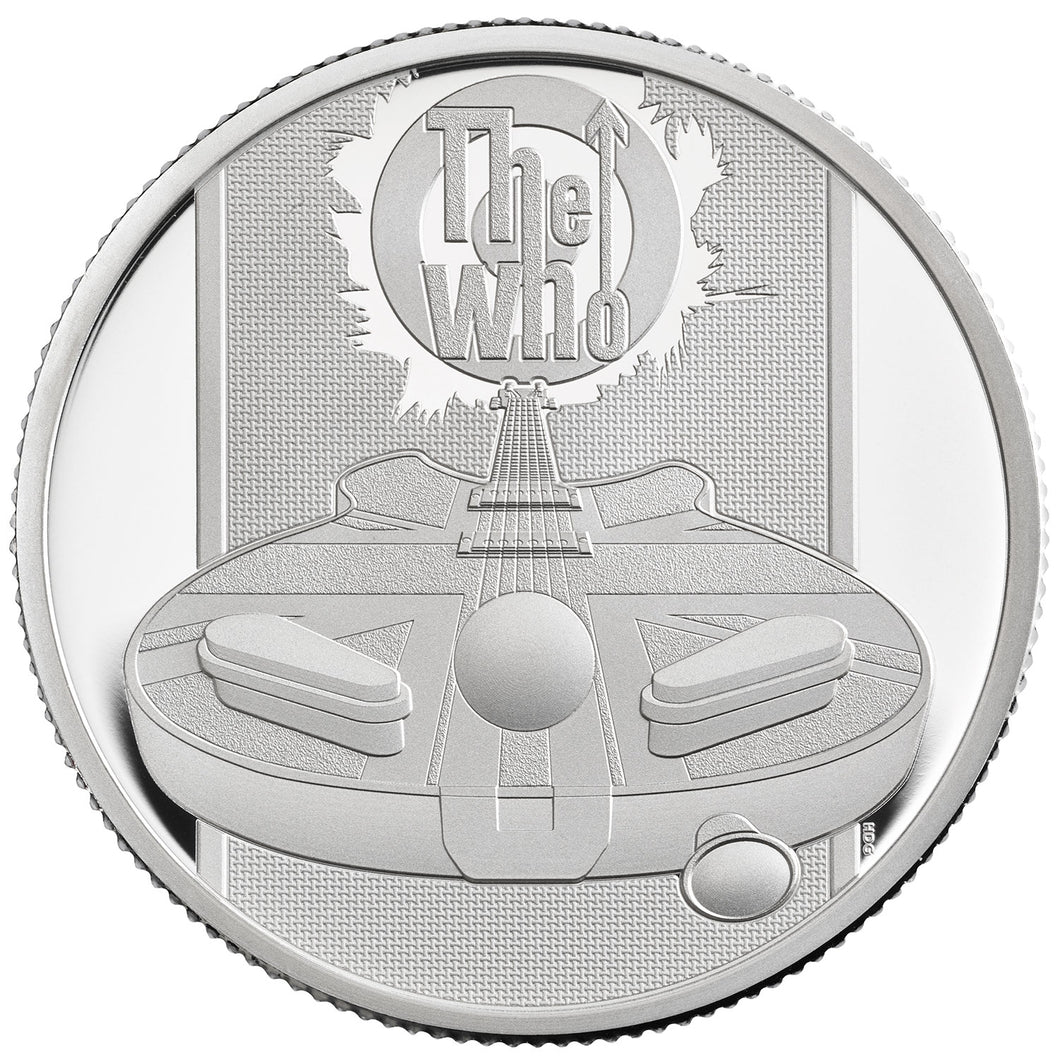 2021 UK £1 Music Legends - The Who 1/2oz Silver Proof