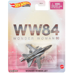 Hot Wheels Retro Entertainment Wonder Woman Invisible Jet Die Cast Vehicle
