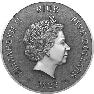 2022 Niue $5 Wild Scenery 2oz Silver Coin