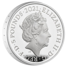 2021 UK £5 Royal Albert Hall Piedfort 2oz Silver Proof
