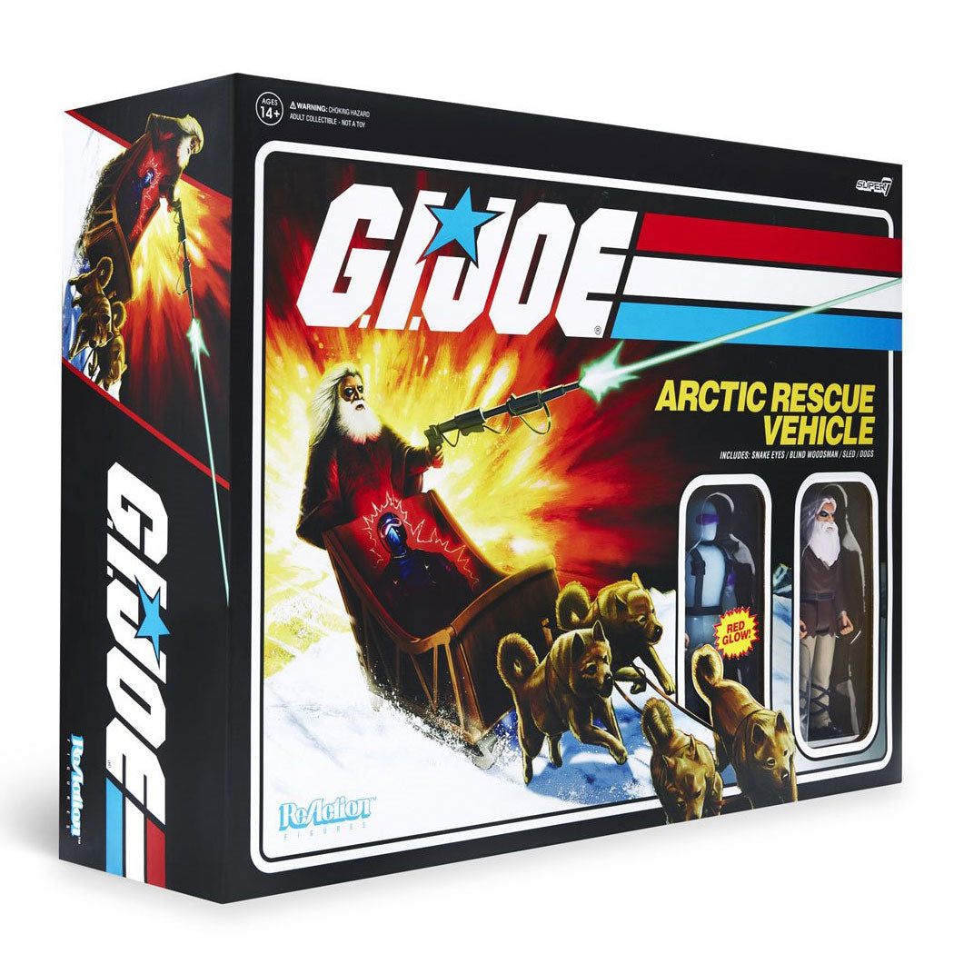 G.I. Joe Arctic Rescue Vehicle with ReAction Figures