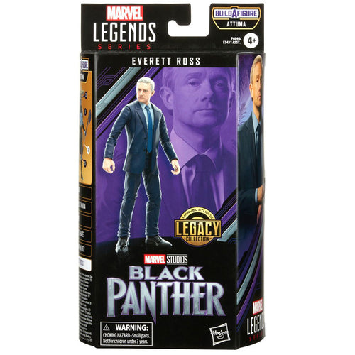 Marvel Legends Black Panther - Everett Ross Action Figure (Attuma BAF)