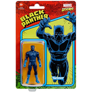 Marvel Legends Retro 3.75 Inch Black Panther Action Figure Wv2