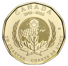 2020 Canada $1 United Nations Non-Colour (SPOTTY)
