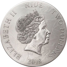 2018 Niue $2 Dark Beauties - Cassandra 50g Silver Coin