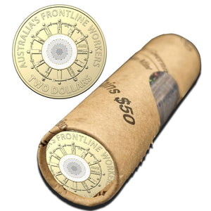 2022 $2 Frontline Workers Mint Roll