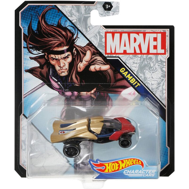 Hot Wheels Marvel Character - Gambit Die Cast Collectable Car