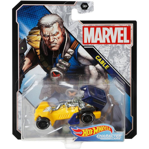 Hot Wheels Marvel Character - Cable Die Cast Collectable Car
