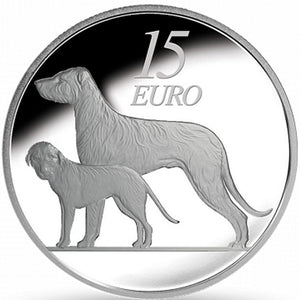 2012 Ireland 15€ Hound Silver Proof