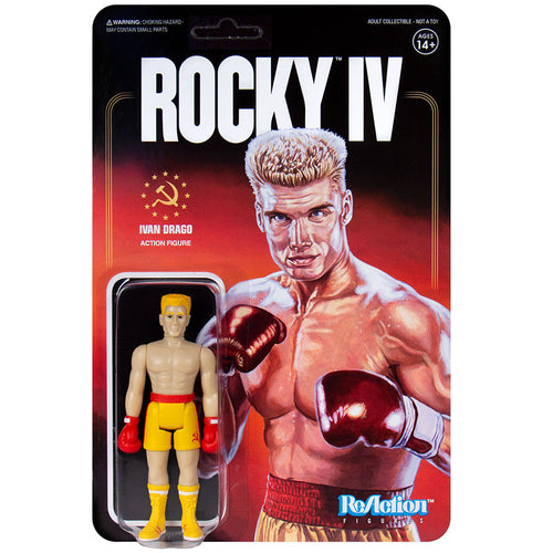 Rocky IV Ivan Drago ReAction Figure DAMAGED PACK