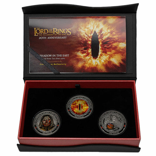 2021 The Lord of the Rings 20th Anniv. Silver Coin Set - A Shadow in the East