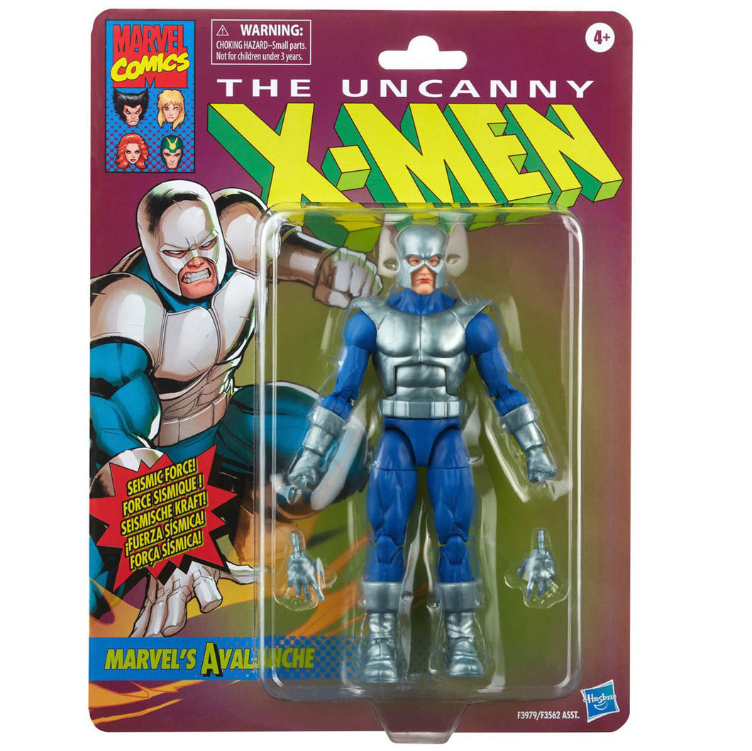 Marvel Legends Retro X-Men Avalanche 6-inch Action Figure