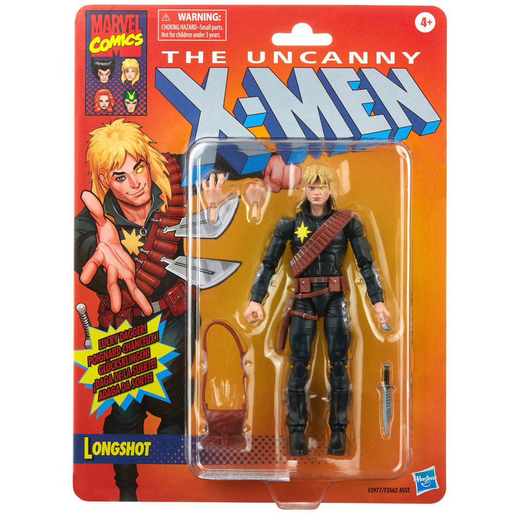 Marvel Legends Retro X-Men Longshot 6-inch Action Figure