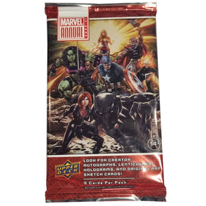Marvel - Annual 2020/21 Trading Cards Pack