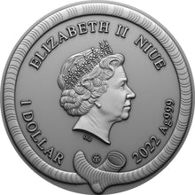 2022 Niue $1 Monkey Girl 1oz Silver Coin
