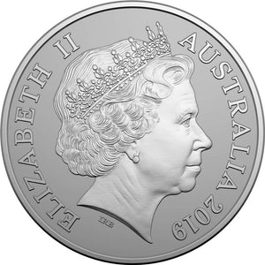 2019 $1 Mob of 'Roos Panda Privy 1oz Silver BU