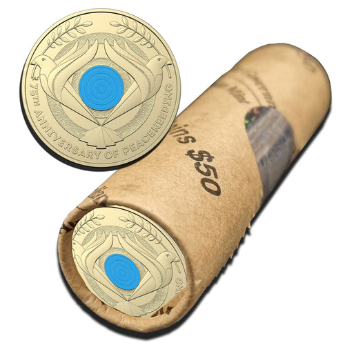 2022 $2 75th Anniv. of Peacekeeping Mint Roll