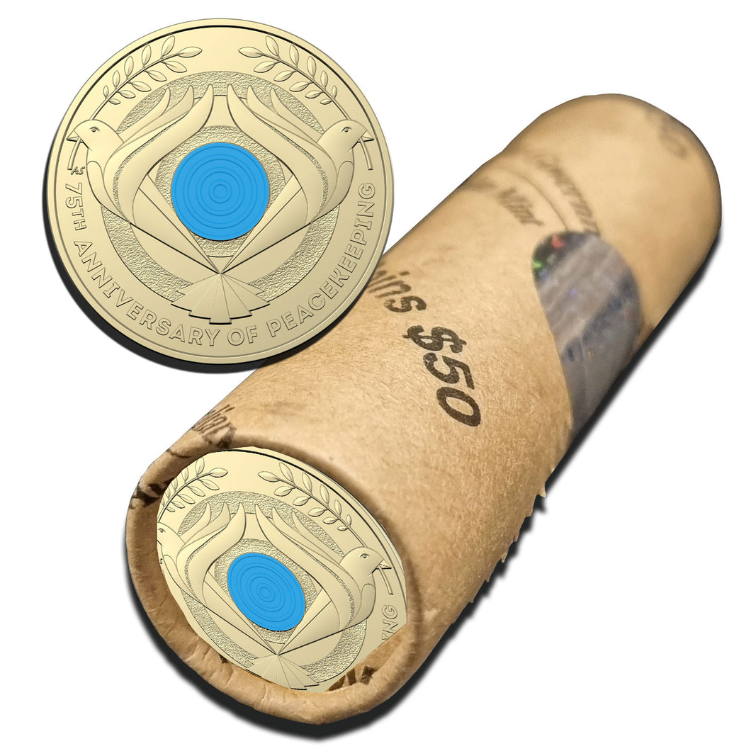 2022 $2 75th Anniv. of Peacekeeping Mint Roll
