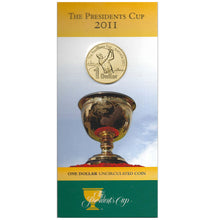 2011 $1 Presidents Cup Golf Unc