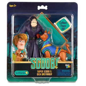 Scoob! 6" Action Figures 2 Pack - Super Scooby and Dick Dastardly