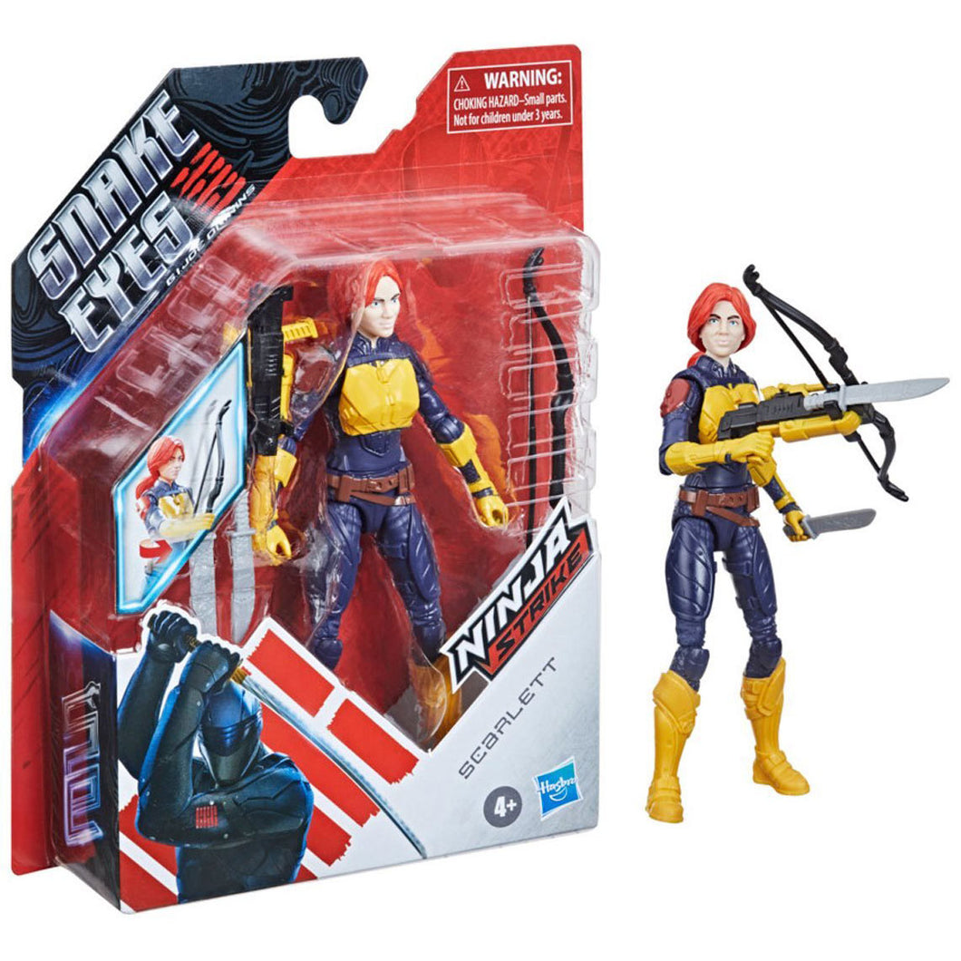 G.I. Joe Snake Eyes Movie Wave 2 Scarlett Action Figure