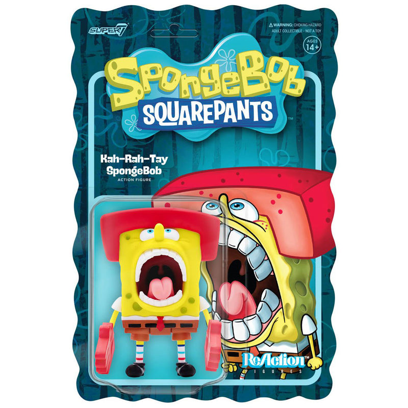 SpongeBob SquarePants Kah-Rah-Tay 3 3/4-Inch ReAction Figure ...