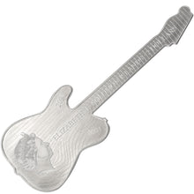 2021 Solomon Isl. $2 Fender Telecaster 1oz Silver Proof
