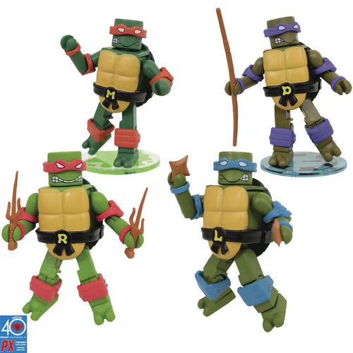Teenage Mutant Ninja Turtles Minimates Retro Box Set
