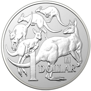 2019 $1 Mob of 'Roos Willis Tower Privy 1oz Silver BU