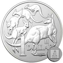 2019 $1 Mob of 'Roos Willis Tower Privy 1oz Silver BU