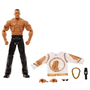 WWE Elite Greatest Hits The Rock Action Figure