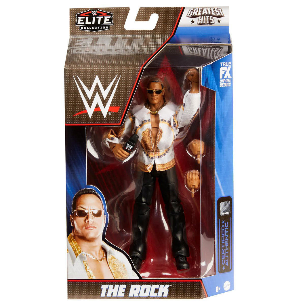 WWE Elite Greatest Hits The Rock Action Figure